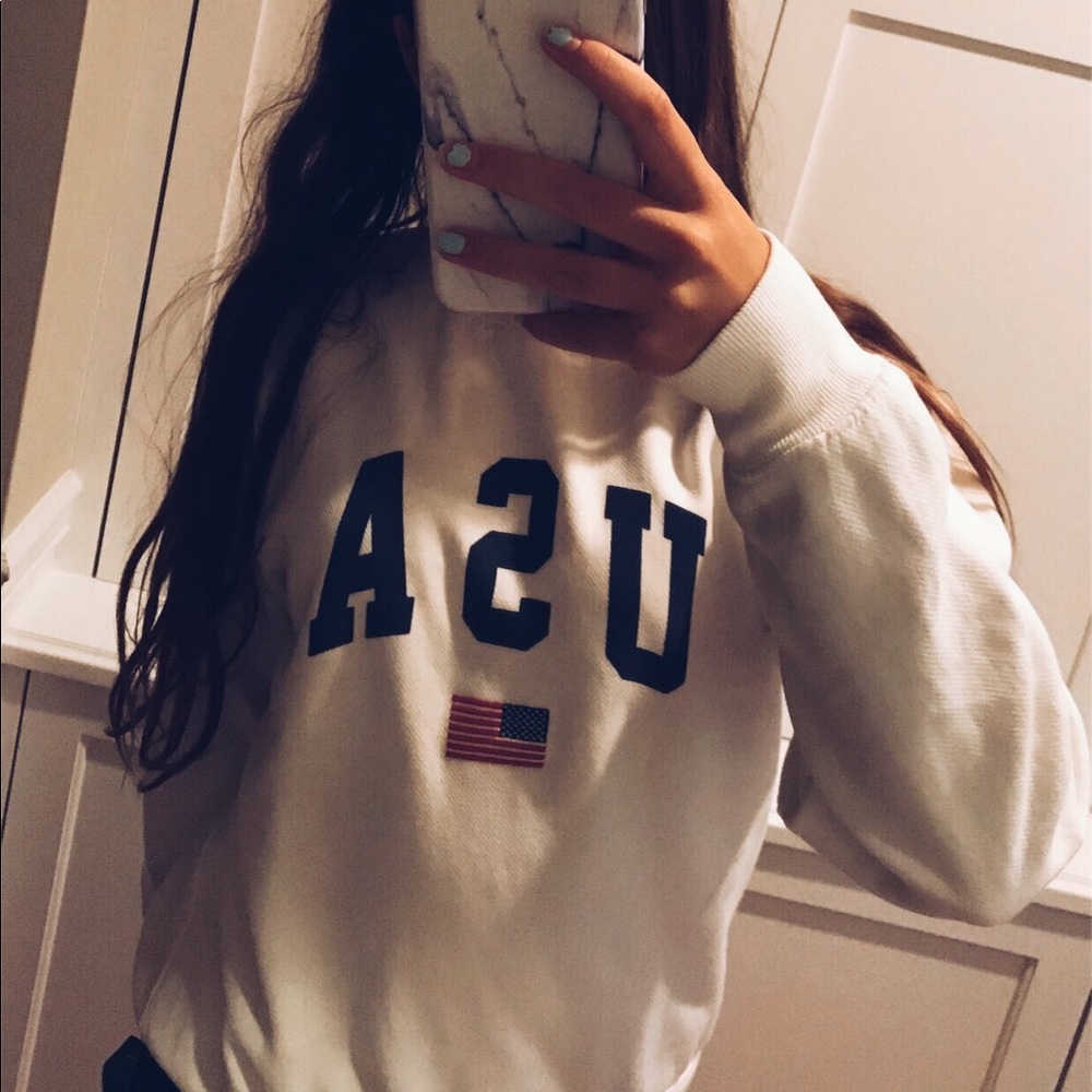 brandy melville usa sweatshirt